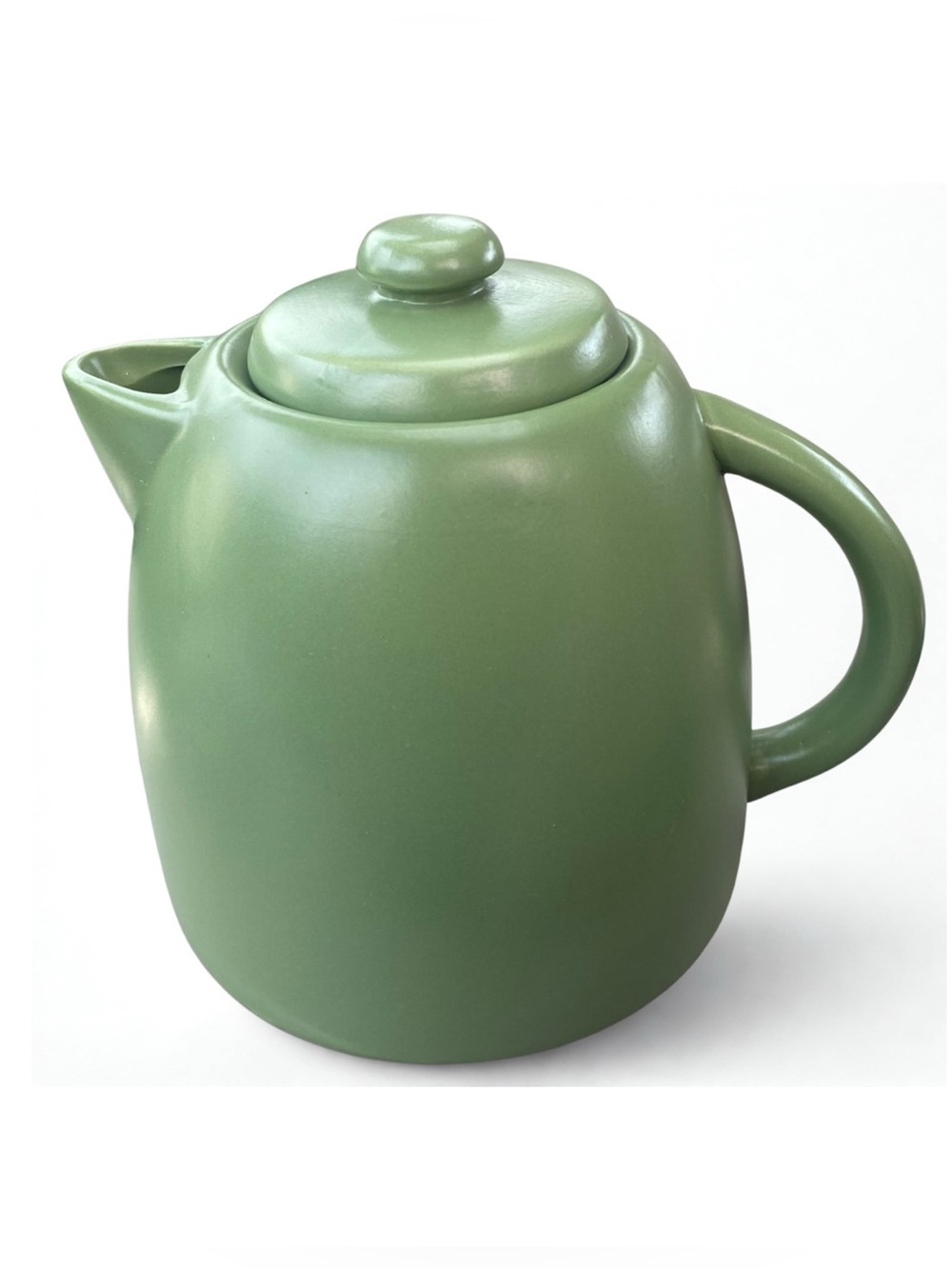 Starbucks 2012 Ceramic Teapot with Lid - Sage Green